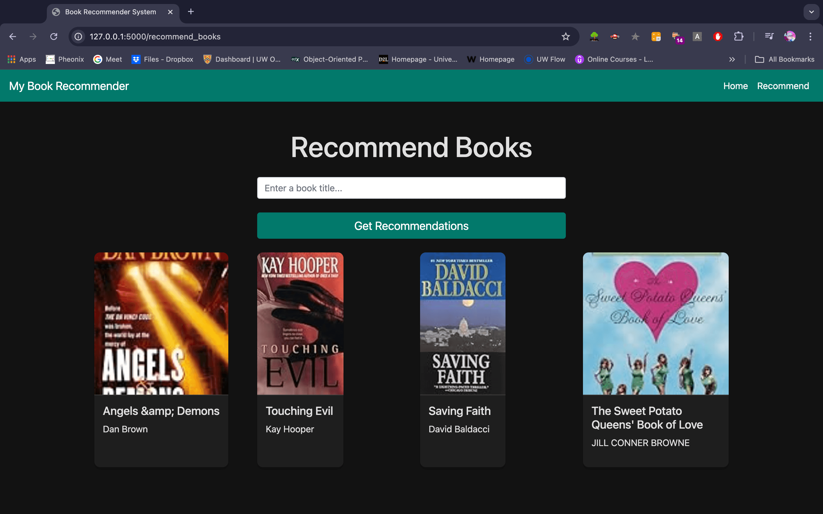 BookWize - A Book Recommender System